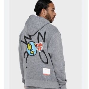 Jordan X Russell Westbrook Why Not? Pullover Hoodie Mens‎ Grey Sz Med
